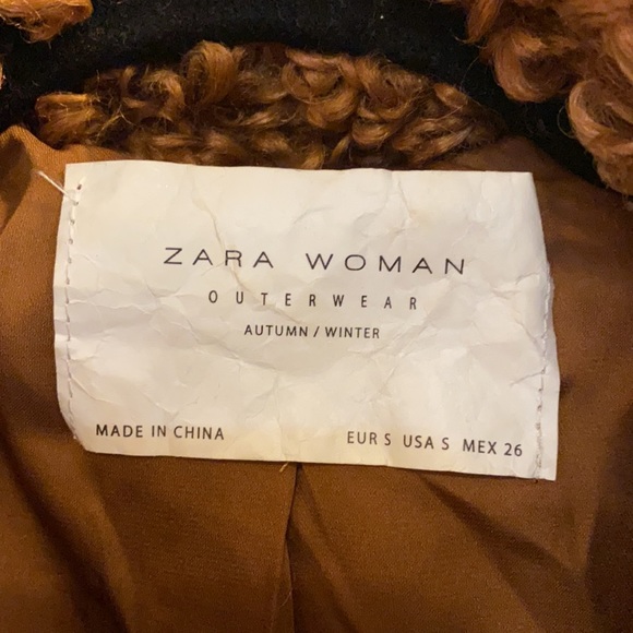 Zara teddy bear jacket - Picture 3 of 3